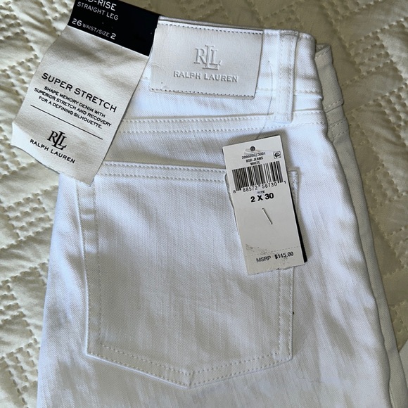 Ralph Lauren Mid-Rise Straight Jeans - Picture 8 of 8